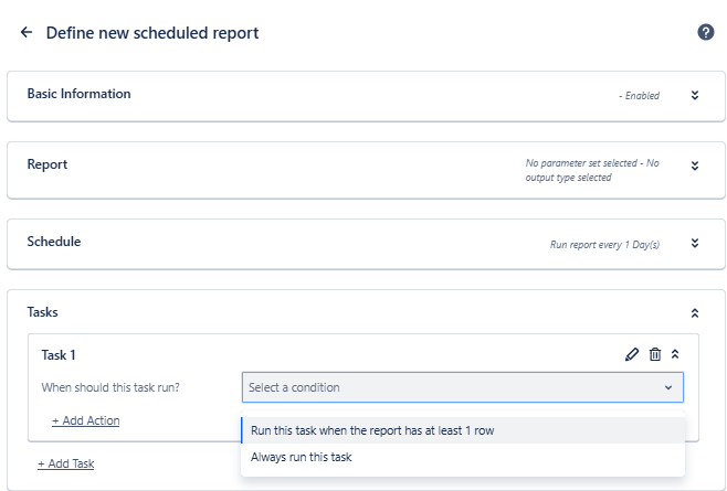Adding tasks