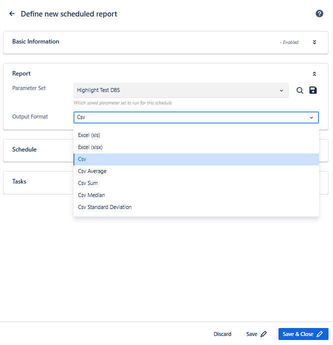 Supported file formats